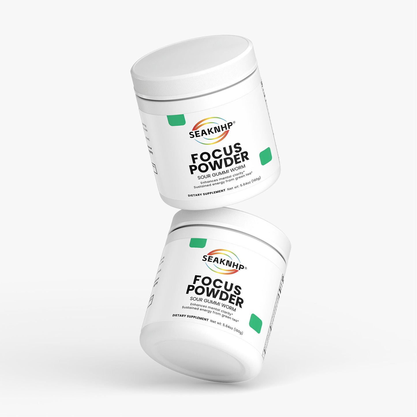 Focus Powder (Sour Gummi Worm) Enhances mental clarity 160g