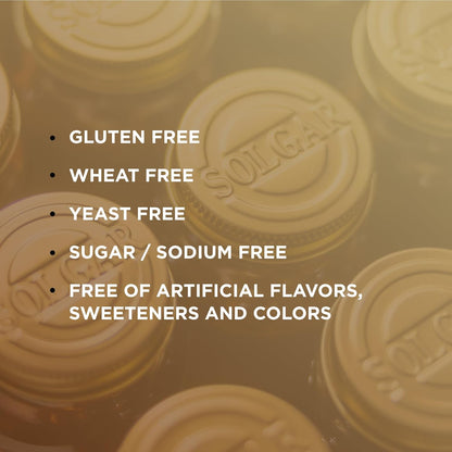 Solgar Soya Lecithin 1360 mg - 100 Softgels - Source of Choline - Gluten Free, Dairy Free - 100 Servings
