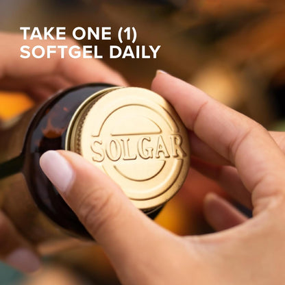 Solgar Soya Lecithin 1360 mg - 100 Softgels - Source of Choline - Gluten Free, Dairy Free - 100 Servings