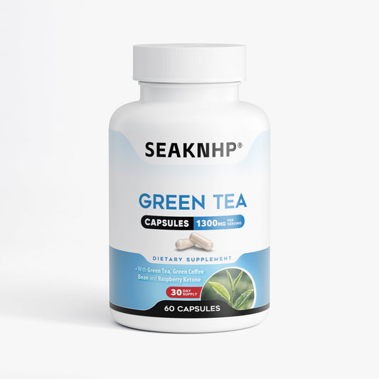 Seaknhp Supplement Green Tea Plus, Helps boost weight loss,  Increase Focus