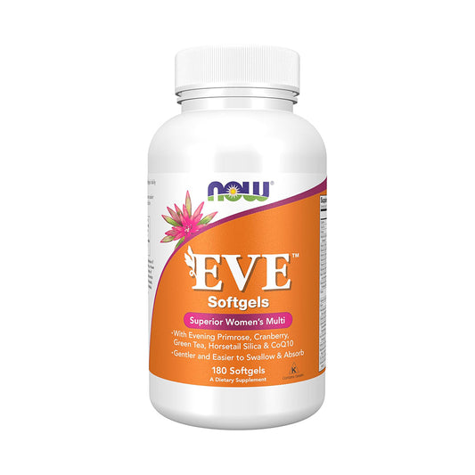 NOW Foods、EVE、スーペリア ウィメンズ マルチ、ソフトジェル 180 錠