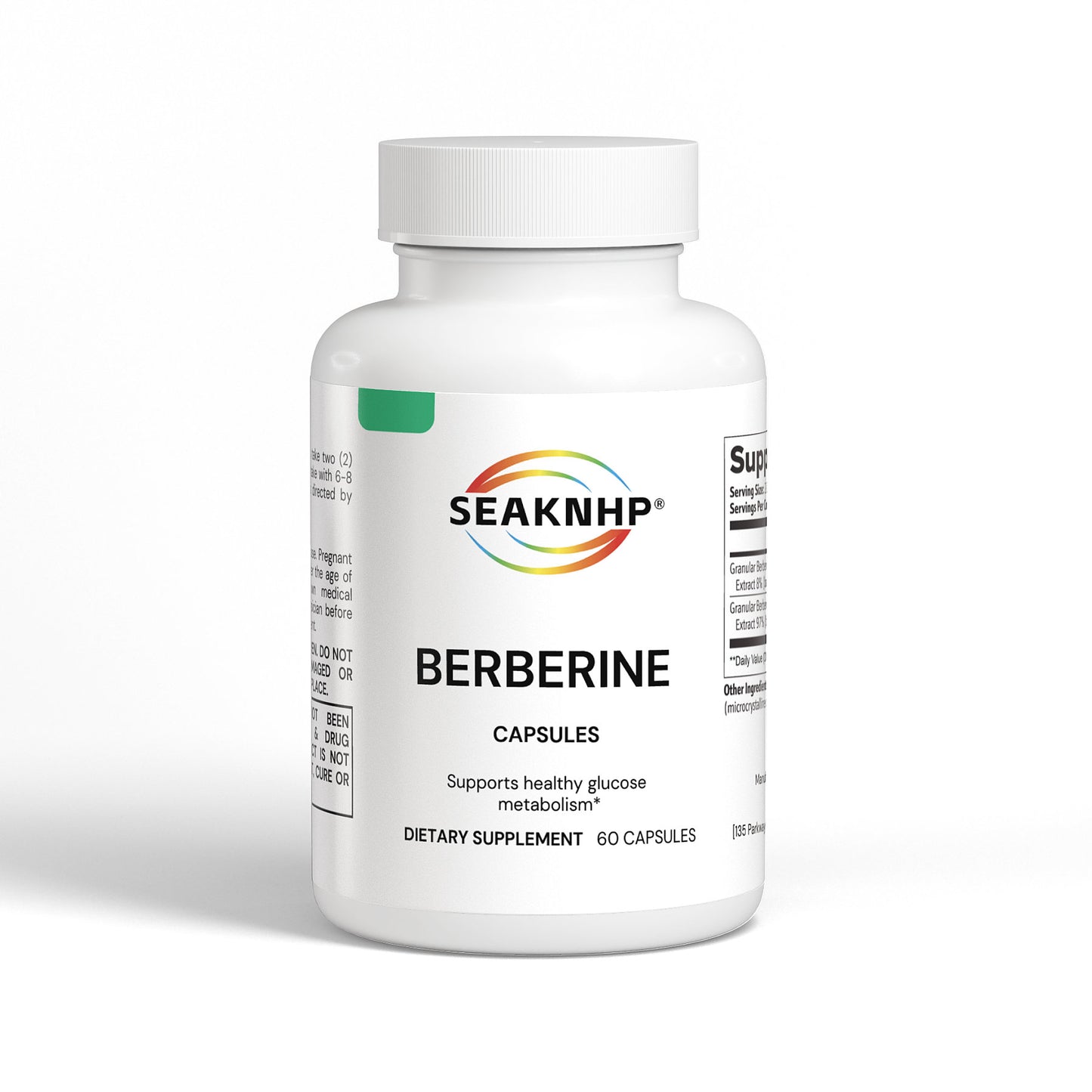Berberine supports normal blood sugar levels, promotes heart health