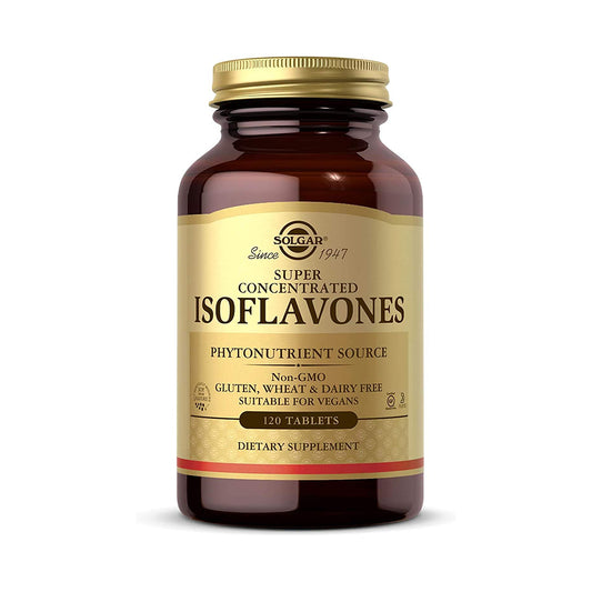 Solgar – Non-GMO Super Concentrated Isoflavones, 120 Tablets